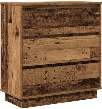 vidaXL Vidaxl - Armario de Noche con cajón con Madera vieja 71 x 34.5 x 75 cm