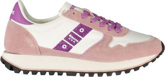 Blauer Womens Usa Sneakers Glitter Detail - White - Size EU 36