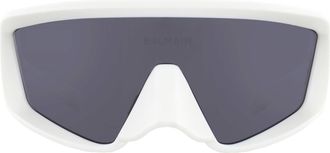 Balmain ESPION Grey Shield Unisex Sunglasses BPS-157 C 138