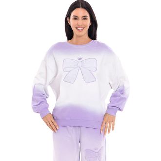 Disney Villains Loungewear Sweatshirt in Lilac Princess at Nordstrom, Size Xx-Large