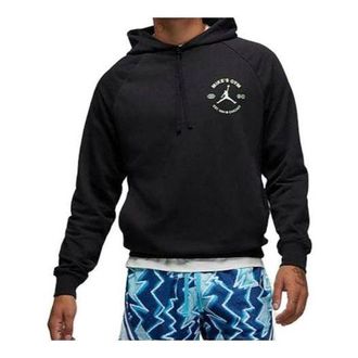Nike Jordan Air Jordan Dri-FIT Sport BC Fleece Hoodie Black Lime DV1290-010