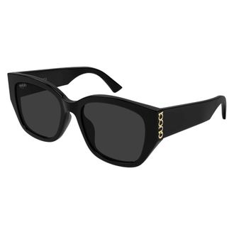 Gucci Gg 2043Sa Zonnebril - unisex - Zonnebrillen - Zwart - 55 MM - Accessoires