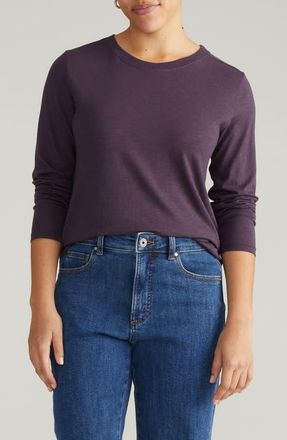 Universal Standard Light as Air Tee Rex T-Shirt in Purple Jewel at Nordstrom, Size Xl