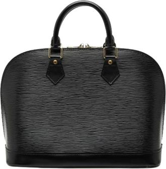 Louis Vuitton Pre-owned Handbags, female, Black, Size: ONE SIZE Pre-owned Alma PM
