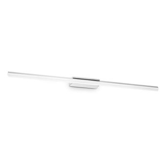 Netlighting Riflesso LED Bathroom Over Mirror Light Chrome 3000K IP54 in Silver