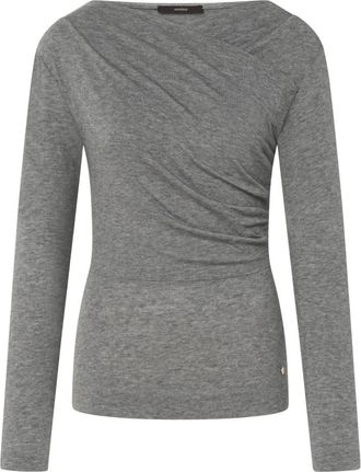 Windsor Long Sleeve Top - Dames - Longsleeves - Grijs - XS - Tops