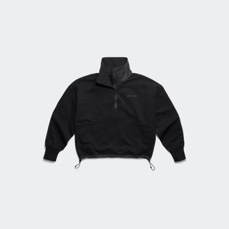 Canada Goose Quincy Quarter Zip (Women, Black, M)
