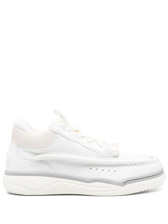 Valentino Garavani leather sneakers - White