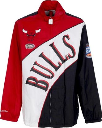 Mitchell & Ness Arched Retro Lined Windbreaker - Heren - Trainingsjackets - Veelkleurig - L - Polyester - Fitness