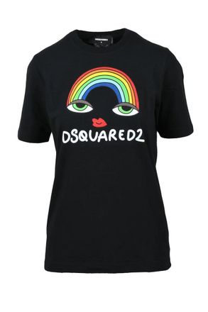 Dsquared2 Relaxed Fit Black T-Shirt