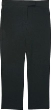 Patrizia Pepe Chino Broek - Dames - Broeken - Zwart - Maat: L Viscose
