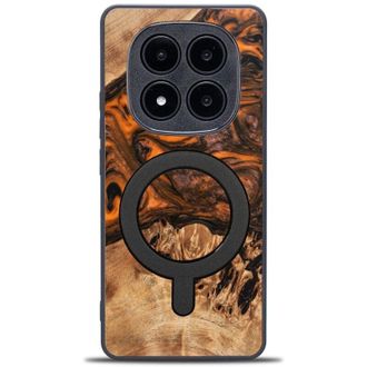 OEM Funda Bewood Unique Para Xiaomi Redmi Note 14 Pro 5g - Naranja Con Magsafe