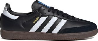 adidas Samba OG Leather Sneakers - Black - 8 (IT42 / UK8)