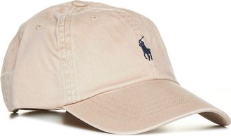 Polo Ralph Lauren Mens Baseball Cap Chino Beige Cotton Hat