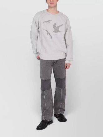 Engineered Garments cotton blend crewneck sweatshirt