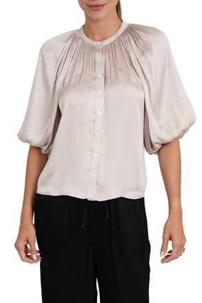 Love Token Odette Blouse In Champagne