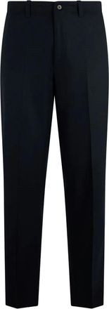 Boglioli button trousers - men - Virgin Wool/Polyester/Elastane - 54 - Blue