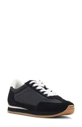 Blondo Ersula Low Profile Waterproof Sneaker in Black Nylon at Nordstrom, Size 5.5