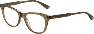 Garrett Leight Womens 47 mm Brown Opticals