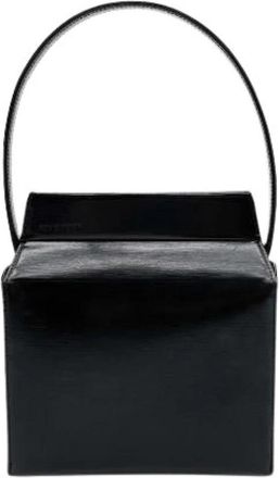 Givenchy Pre-owned Handbag - Dames - Vintage Handtas - Zwart - ONE Size - Leer - Vintage