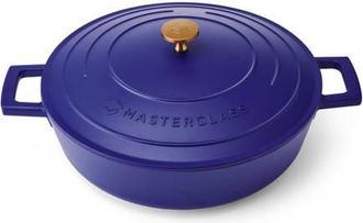 MasterClass gietaluminium braadpan (Ø28 cm) (4L) (lichtgewicht) - blauw