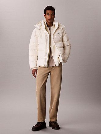 Calvin Klein Chaqueta De Plumas Holgada De Nailon
