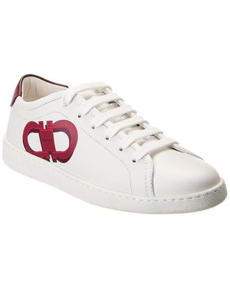 Ferragamo Brandy Leather Sneaker