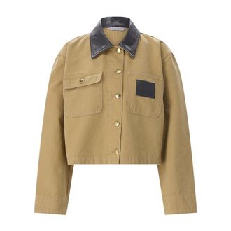 Balenciaga Chaqueta Ligera - Jackets - Mujer - Marr&oacute;n - 2XS