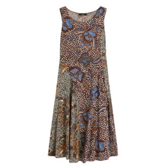 Max Mara Midi Dresses, female, Multicolor, Size: L Midi Dress