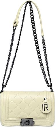 Isabella Rhea Beige Rundleer Tas