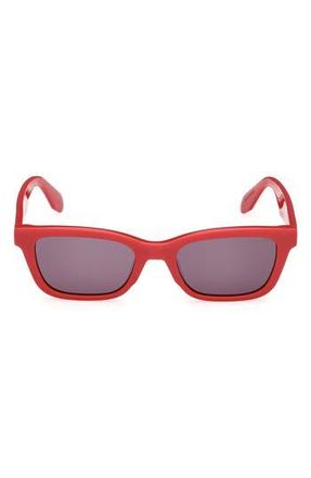 adidas Navigator Sunglasses in Shiny Red/Smoke at Nordstrom Rack