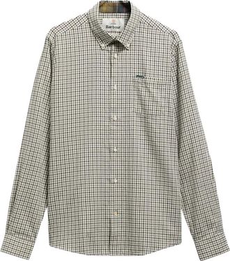 Barbour Padshaw Shirt - Heren - Casual Overhemden - Groen - L - Katoen - Overhemden