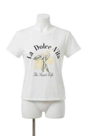 Z Supply Dolce Tourist Tee In Sea Salt
