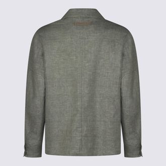 Ermenegildo Zegna Mens Jackets Grey _li Wv Se Pa Ea