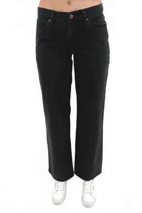 Abrand 99 Low And Wide Jeans In Black Box