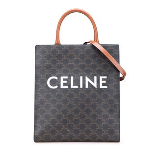Celine Verticale Cabas Schoudertas Logo