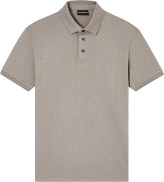 Emporio Armani Polo Shirts - Heren - Polos - Beige - 2XL - Tops