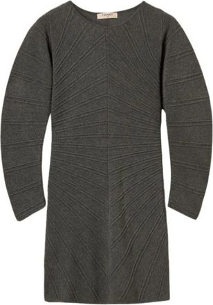 Twinset Donna, Abiti, Grigio, S, new