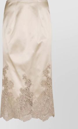 Ermanno Scervino silk pencil skirt