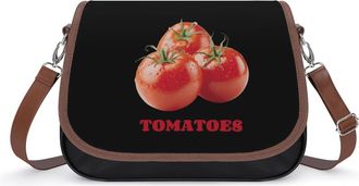 Generic Tomatoes Fashion Womens Crossbody Bags Novelty Handbag Shoulder Bag Purse