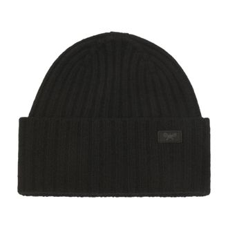 Max Mara Accessoires, Dames, Zwart, ONE Size, Wol, Ritmo Hat