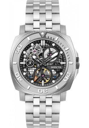 Invicta IN-69467 Mens Sea Hunter Watch - Silver - One Size
