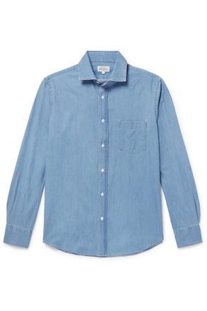 Hartford Paul Cotton-Chambray Shirt