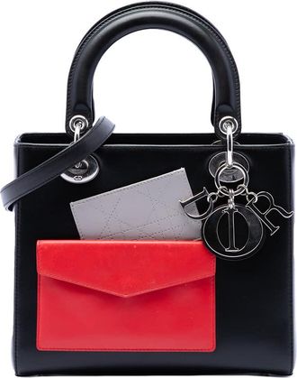 Dior Pre-owned Dior Medium Calfskin Pockets Lady Dior Ladies YZLUW9OW6BGKVHM3