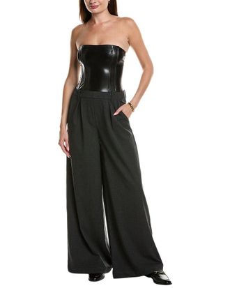 WeWoreWhat Corset Wide Leg Jumpsuit