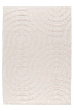 AFK Living Alfombra de tendencia ultrasuave beige 160 x 230 cm