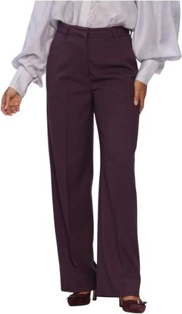 Copenhagen Muse Cmtailor Broek - Dames - Broeken - Paars - Maat: XL Viscose