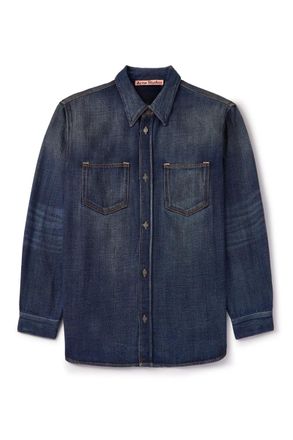 Acne Studios Karto U Yoyogi Oversized Denim Overshirt