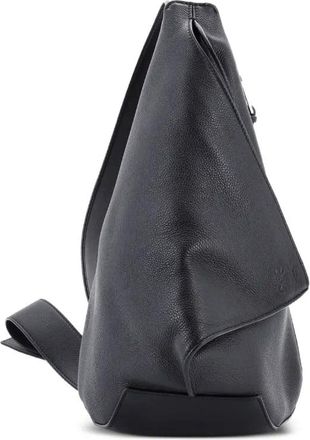 Loewe Anton Sling Bag Leather Small belt bag - Zwart