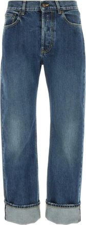Alexander McQueen Hombre, Vaqueros, Azul, Talla: M